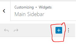 How to add a Block in Widget Section of a WordPress Site
