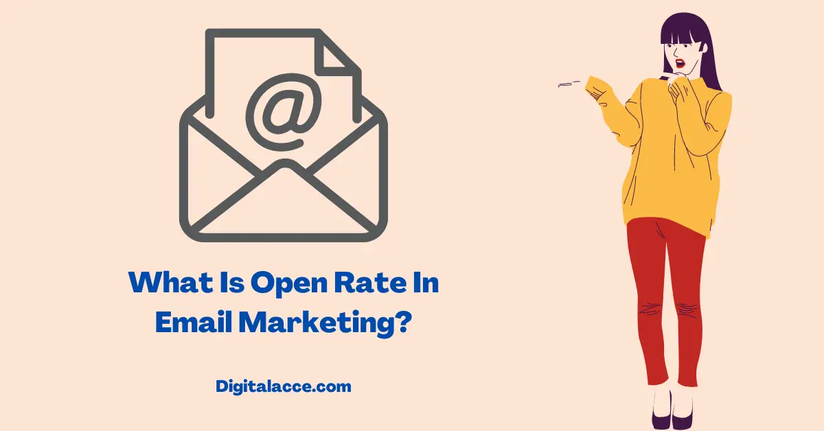 Open rate in email marketing