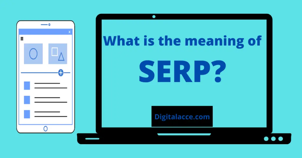 SERP meaning in SEO
