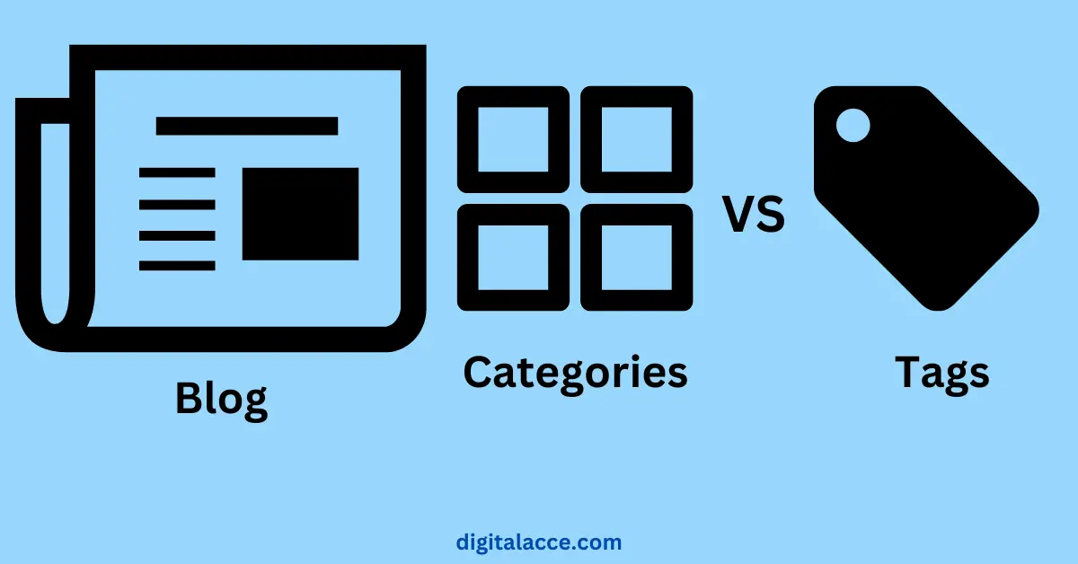 categories vs tags difference