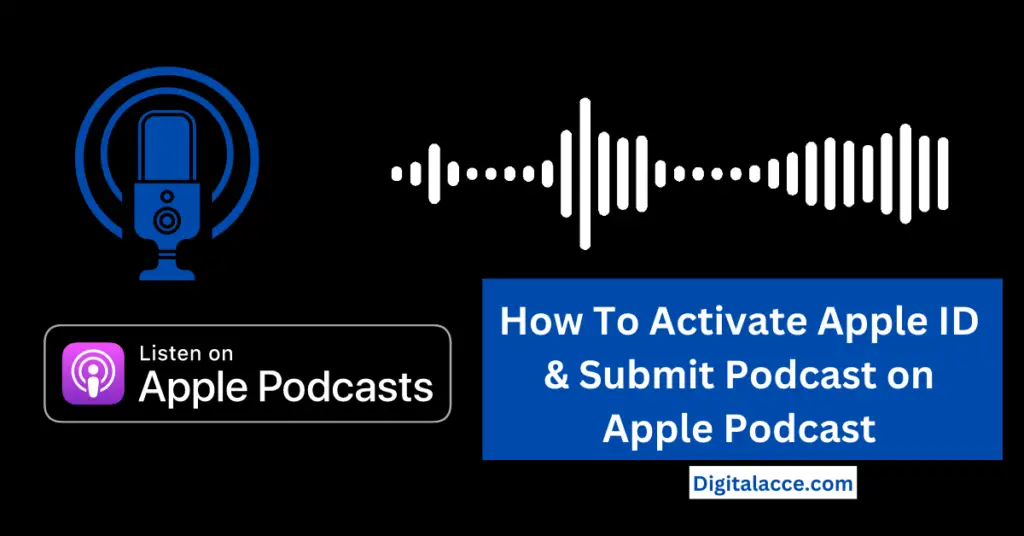 How To Activate Apple ID for Podcast
