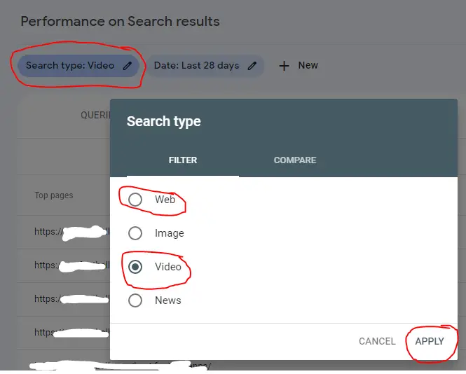 Search type: video is one best SEO metric to track