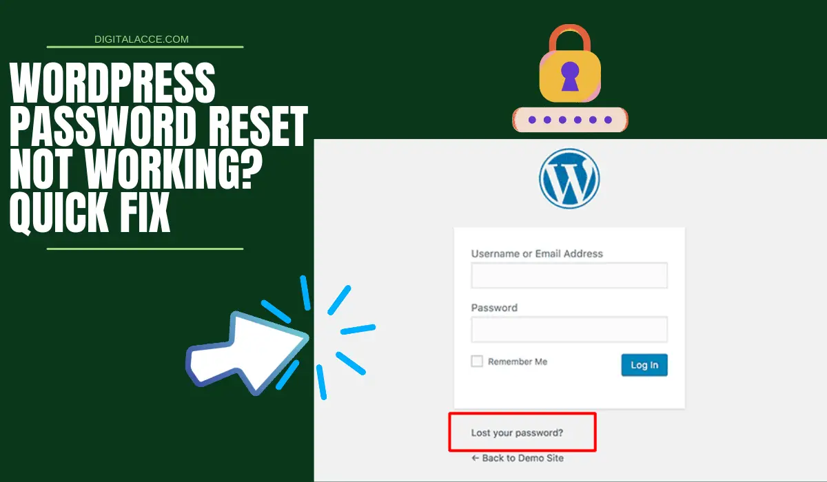 WordPress password reset not working