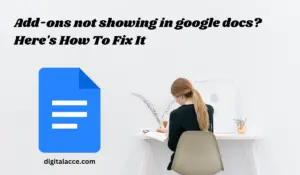 Add-ons not showing in google docs?