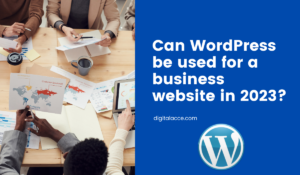 Can WordPress be used for a business website?